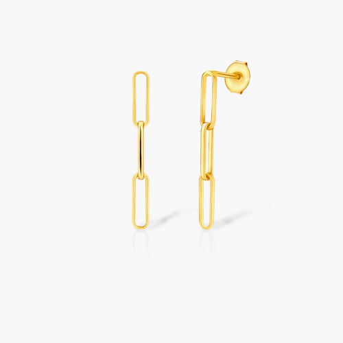 Kolczyki Savicki: srebrne pozłacane